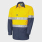TRU Ultralightweight  Ripstop Vented Hi-Vis Cotton Workwear Shirt with Reflective Tape DS2169T1