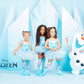 Colorful Disney Frozen Elsa socks for kids and adults with playful snowflake and gem details.