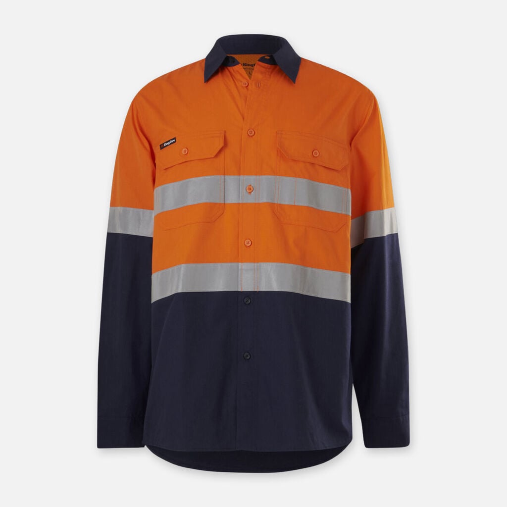 Workcool Vented Spliced Shirt Taped Long Sleeve