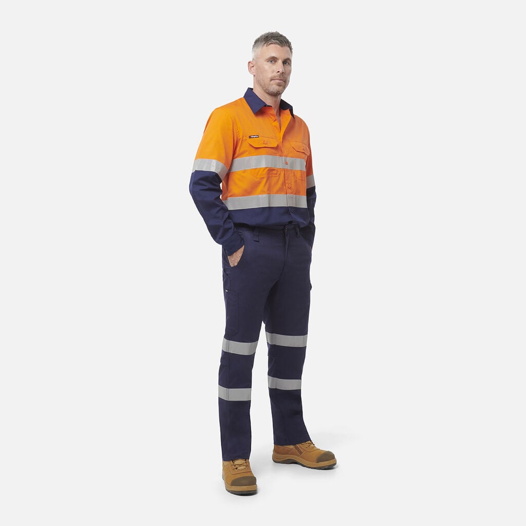 Workcool Vented Spliced Shirt Taped Long Sleeve